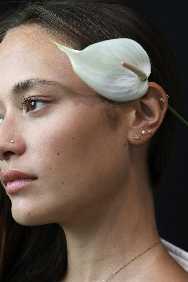 Weave Fish Flatback Earring