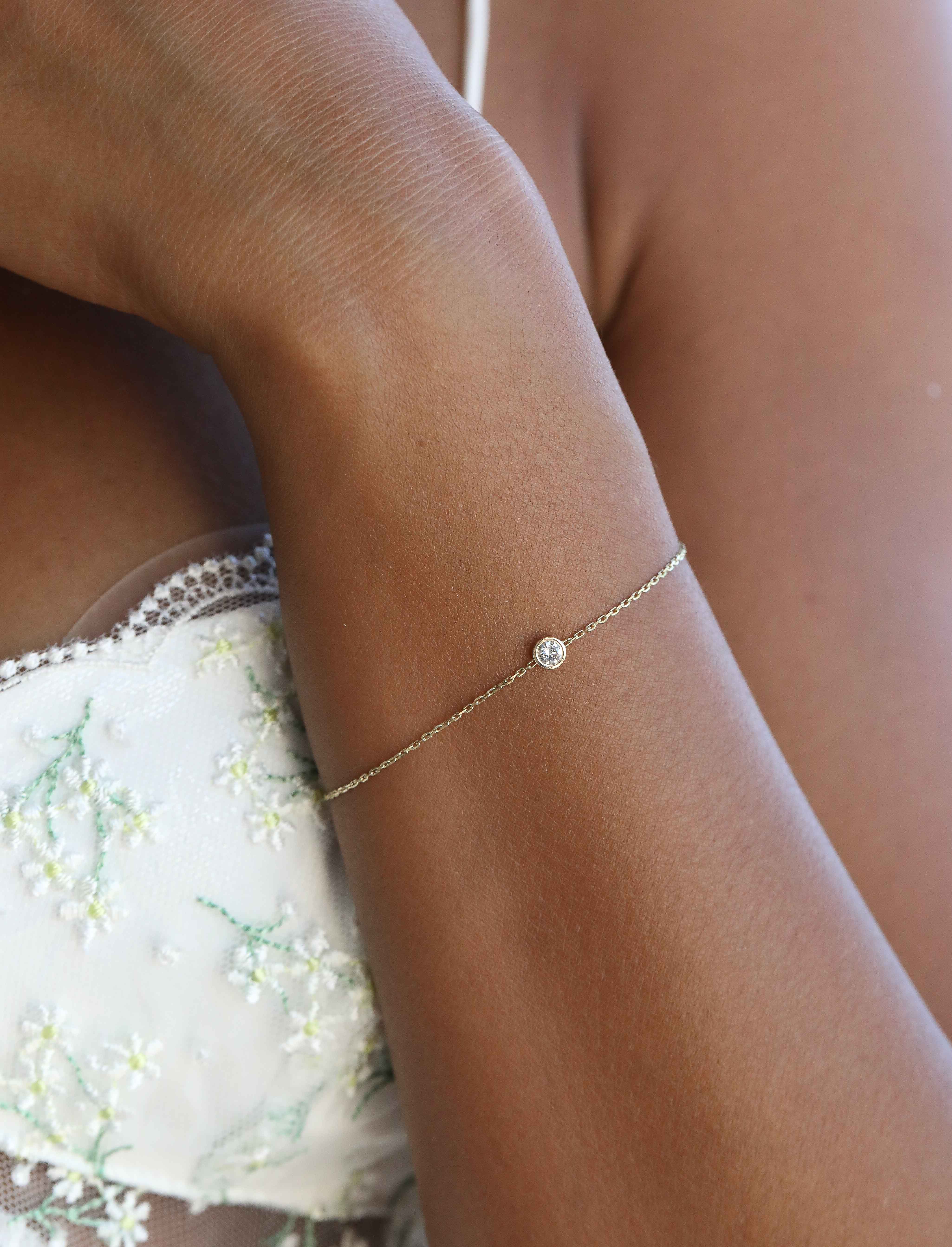 Solitaire Diamond Bracelet – Love Me Knots Hawaii