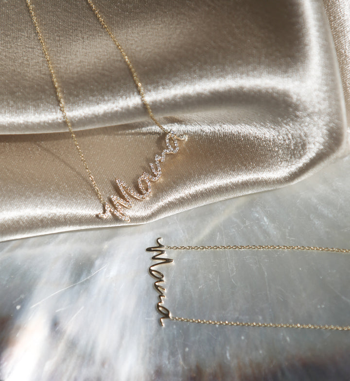 Mama Diamond Necklace