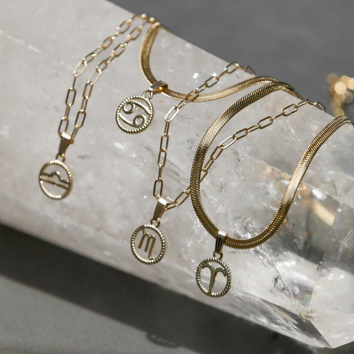 Zodiac 2022- Herringbone Necklace