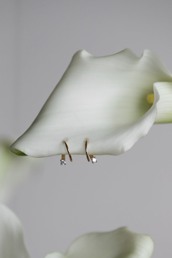 Anthurium Hug Earring
