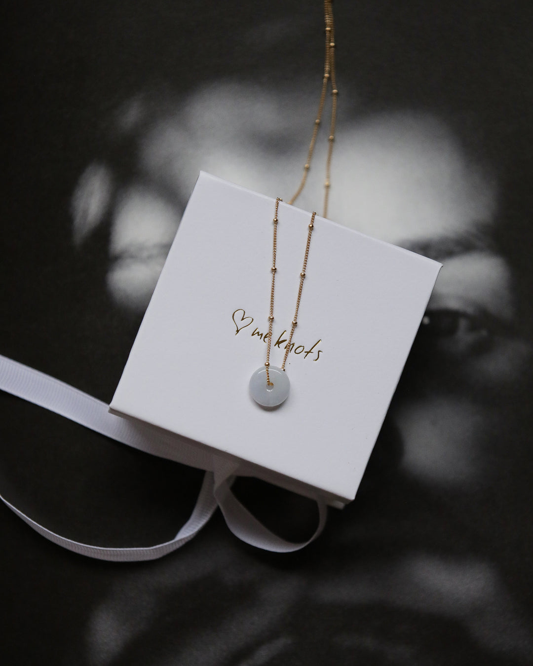 Lavender Jadeite Satellite Necklace
