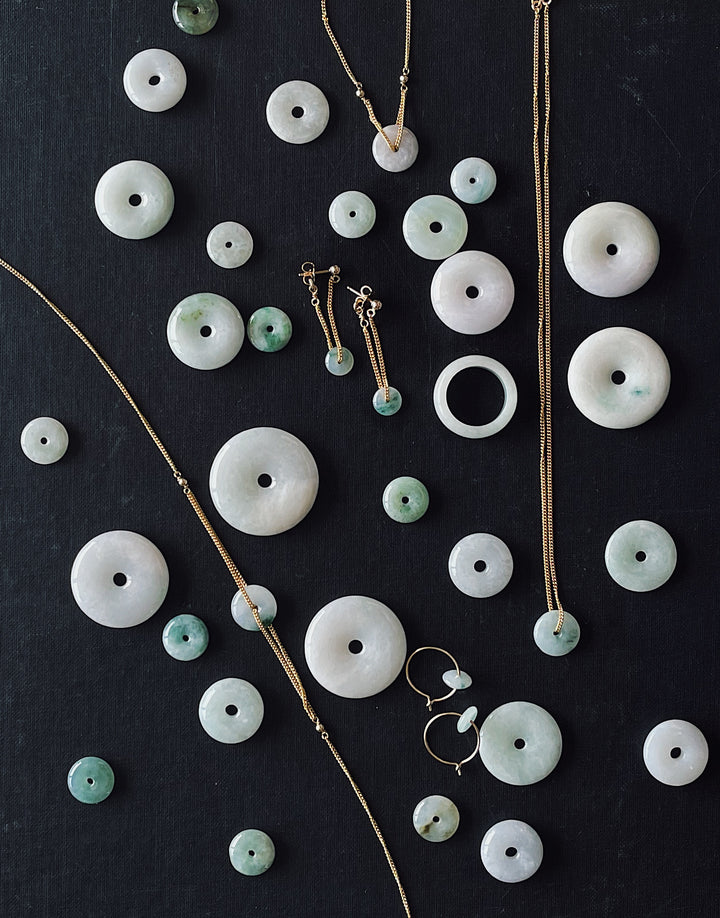 Dai Jadeite Wrap Necklace