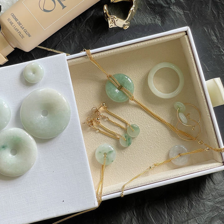 Green Jadeite Ring