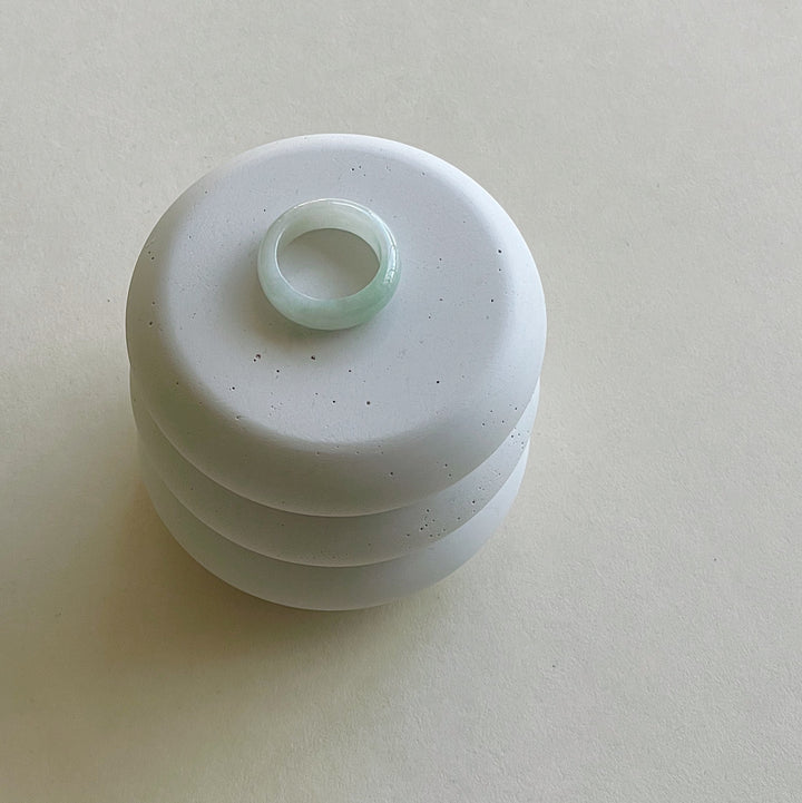 Green Jadeite Ring