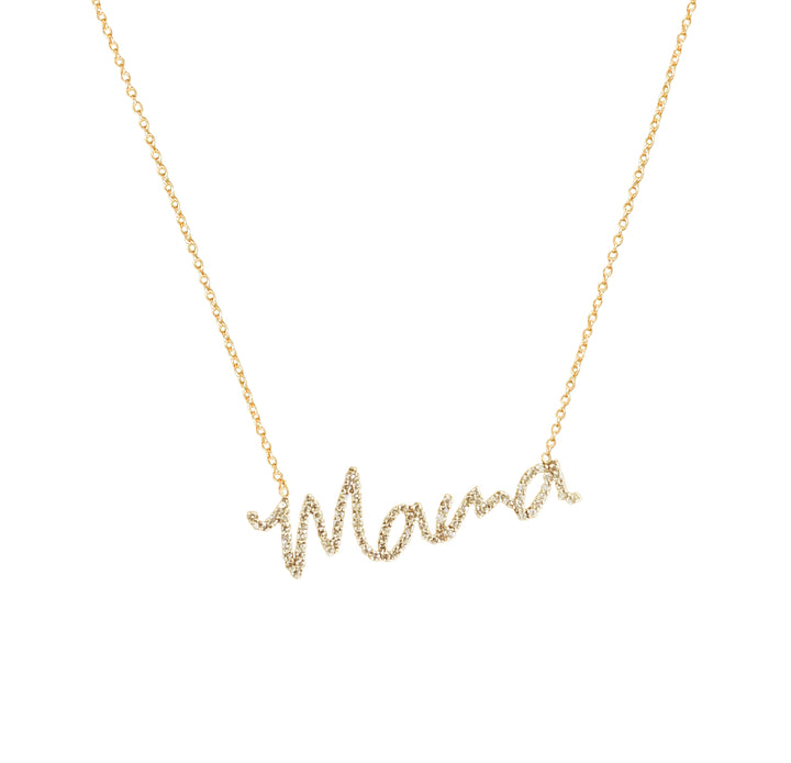 Mama Diamond Necklace