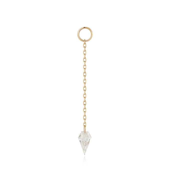 Invisible Kite Shape Diamond Chain Charm (A7)