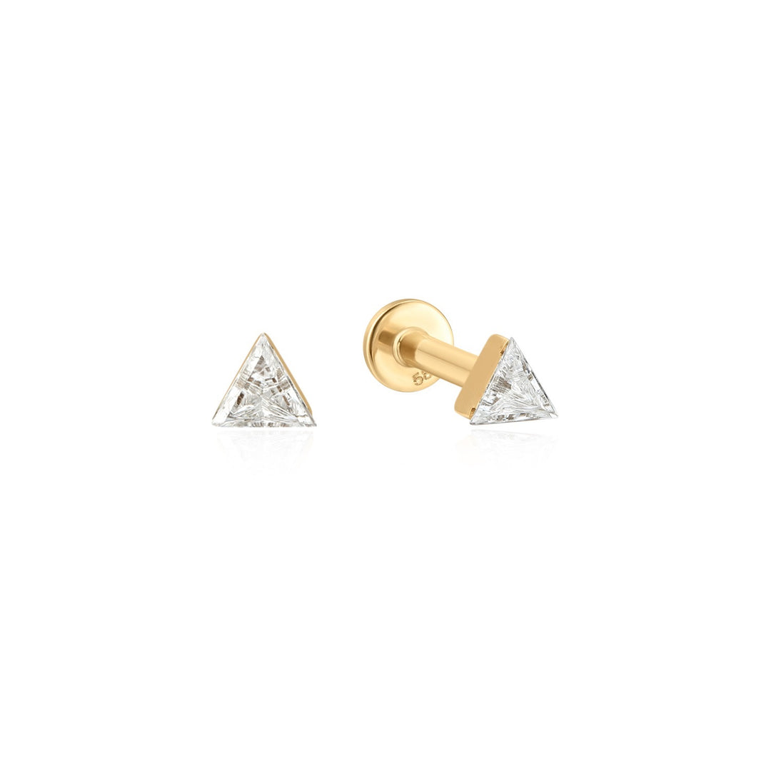 Invisible Triangle Diamond Flatback (A1)