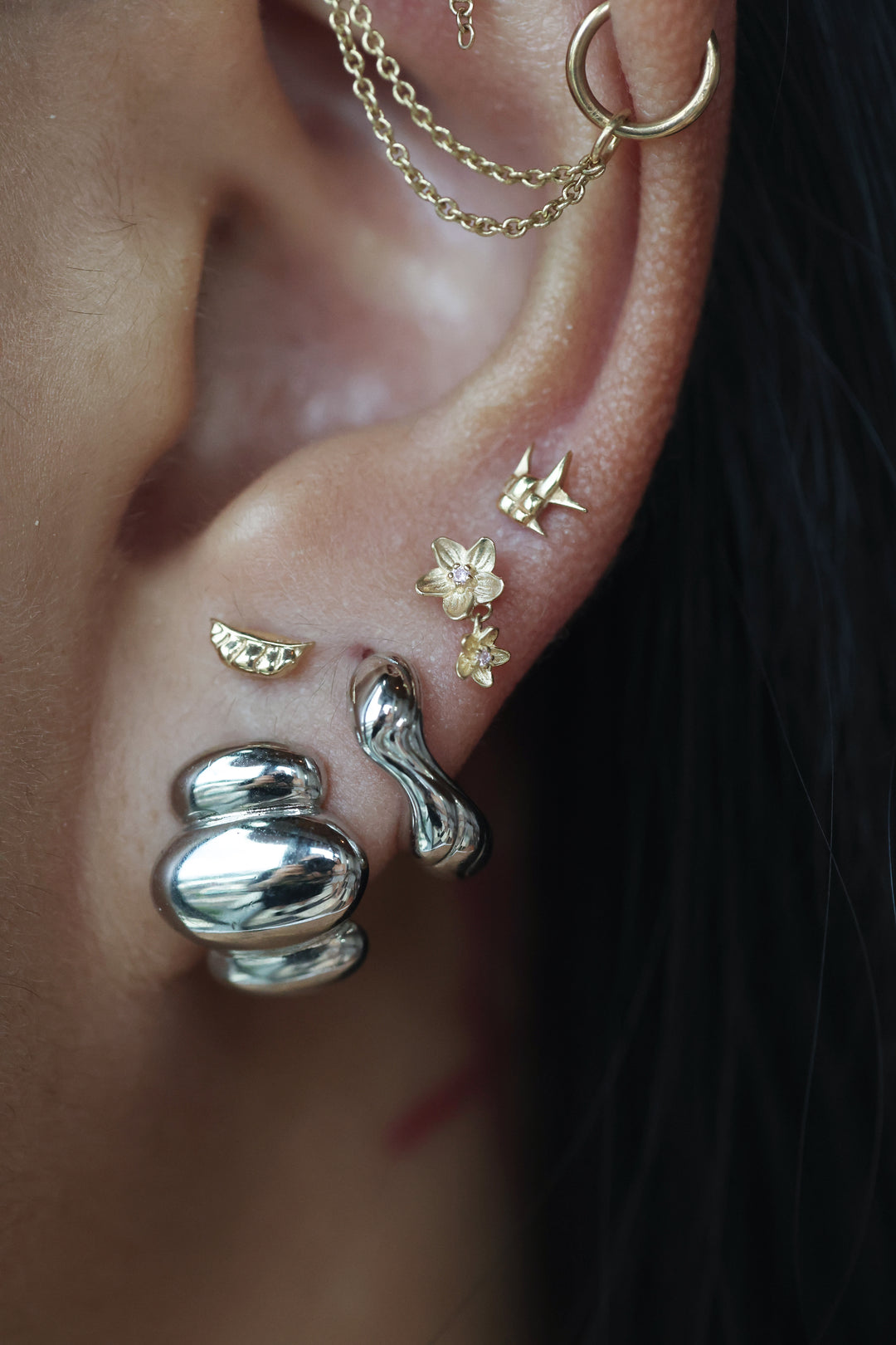 Chinese New Year 2026 Flatback Earring Set