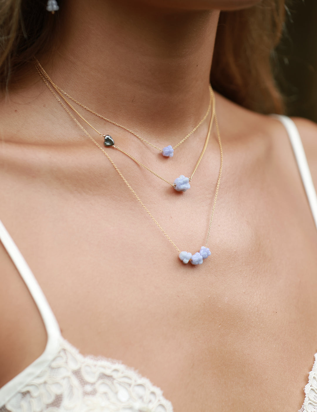 Manini Puakalaunu (Lavender) Necklace