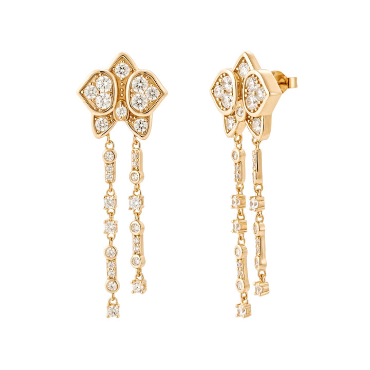 Orchid Glacienne Earring