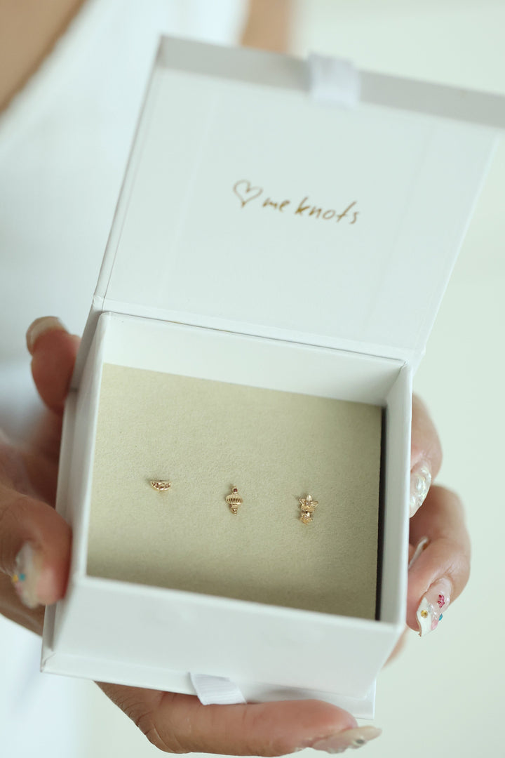 Chinese New Year 2026 Flatback Earring Set