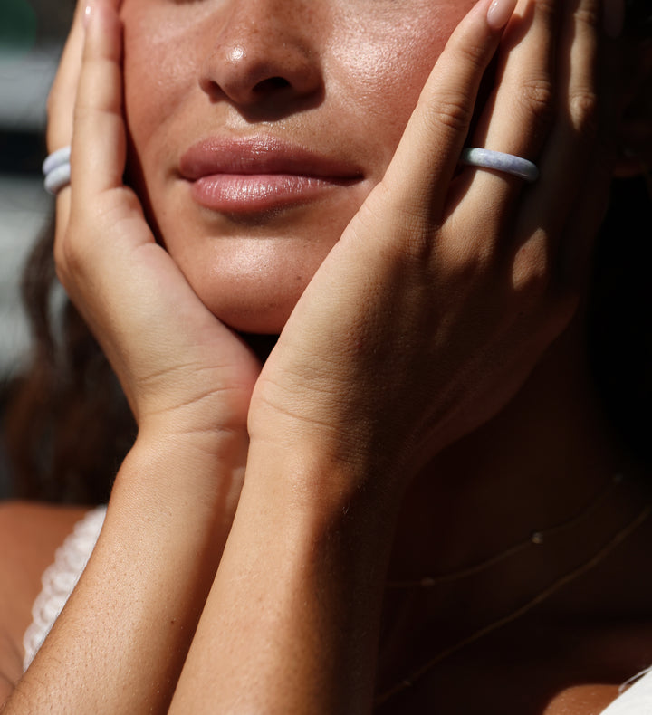 Lavender Jadeite Ring