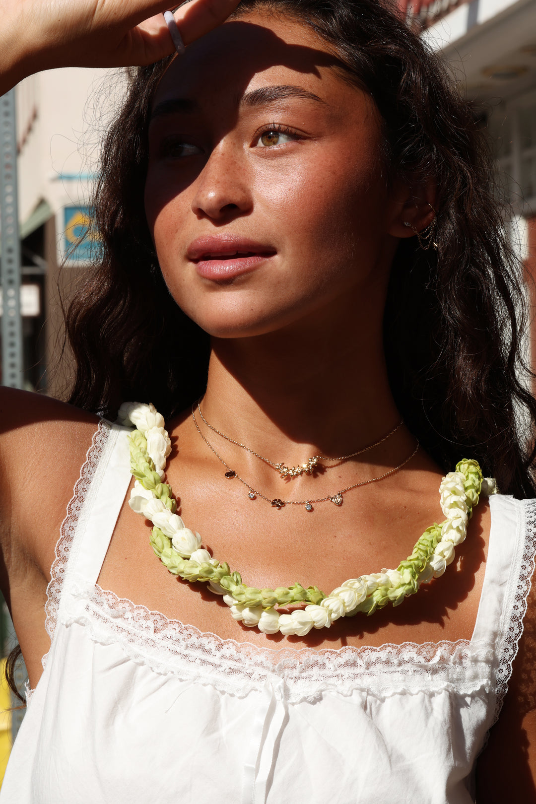 Yireh x LMK- Plumeria Necklace