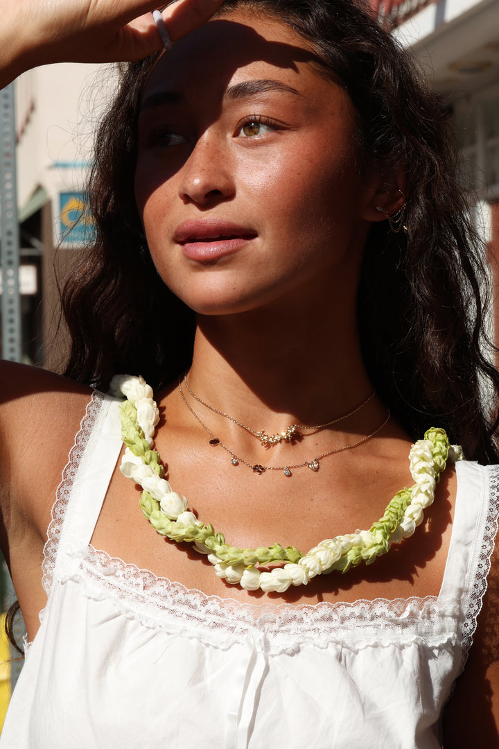 Yireh x LMK- Plumeria Necklace