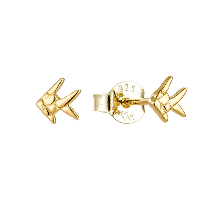 Weave Fish Stud Earring