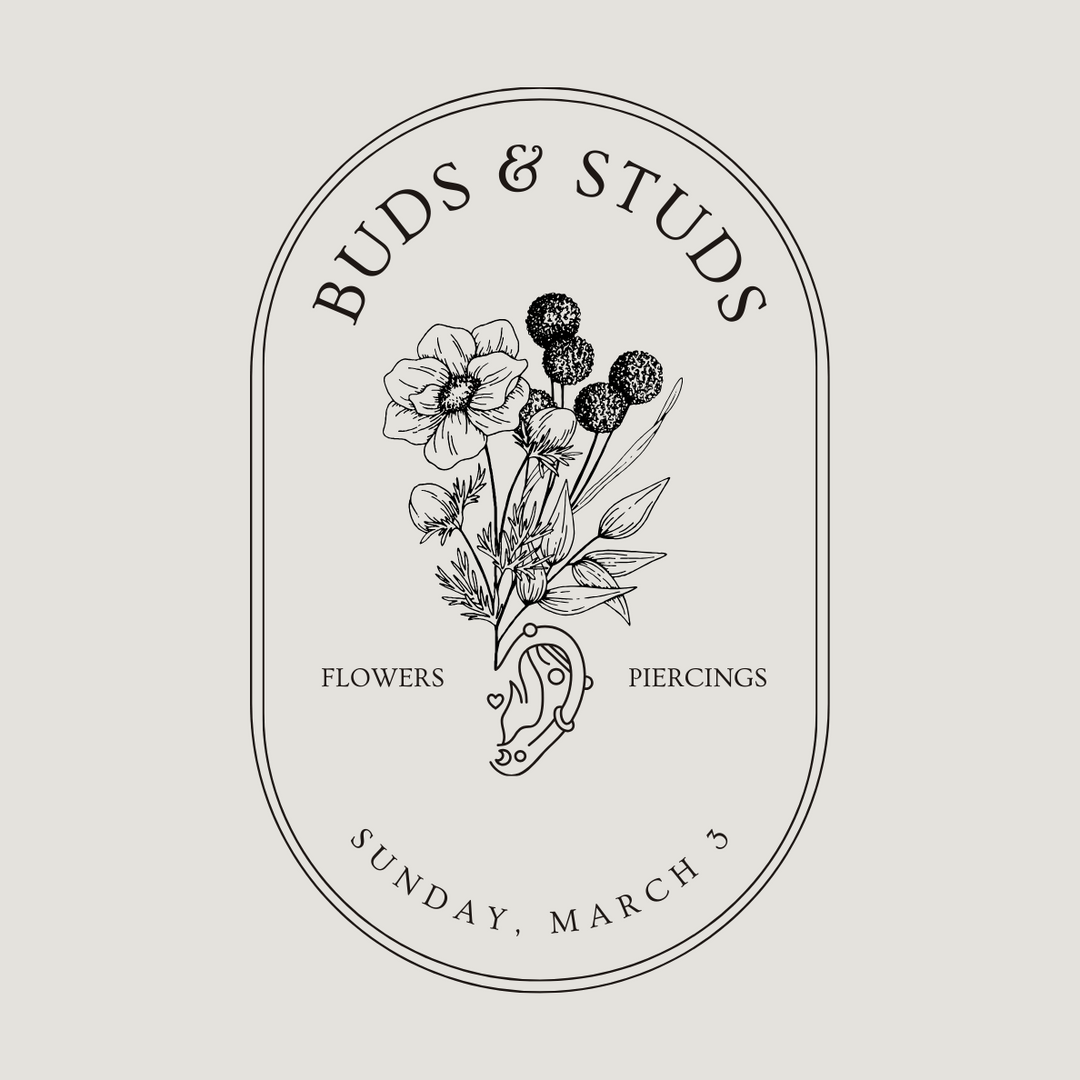 Buds & Studs at Paiko Shop- LMK Piercing Bar (Appointment Booking)