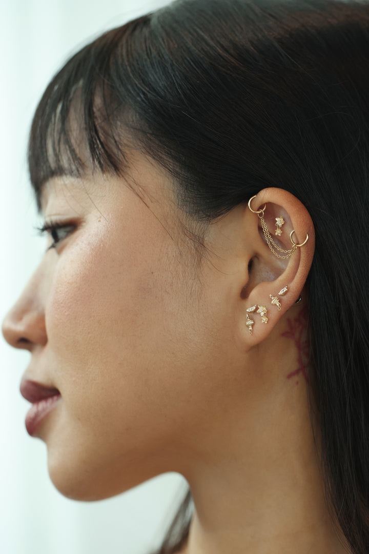 Chinese New Year 2026 Flatback Earring Set