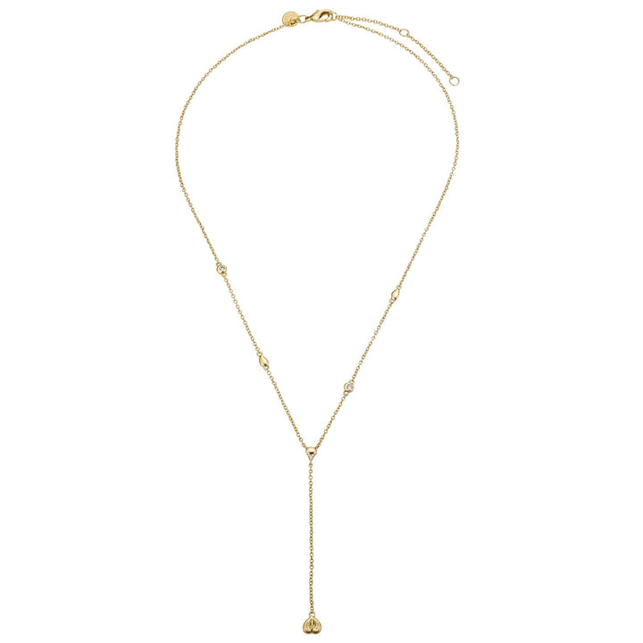 Anthurium Y Drop Necklace