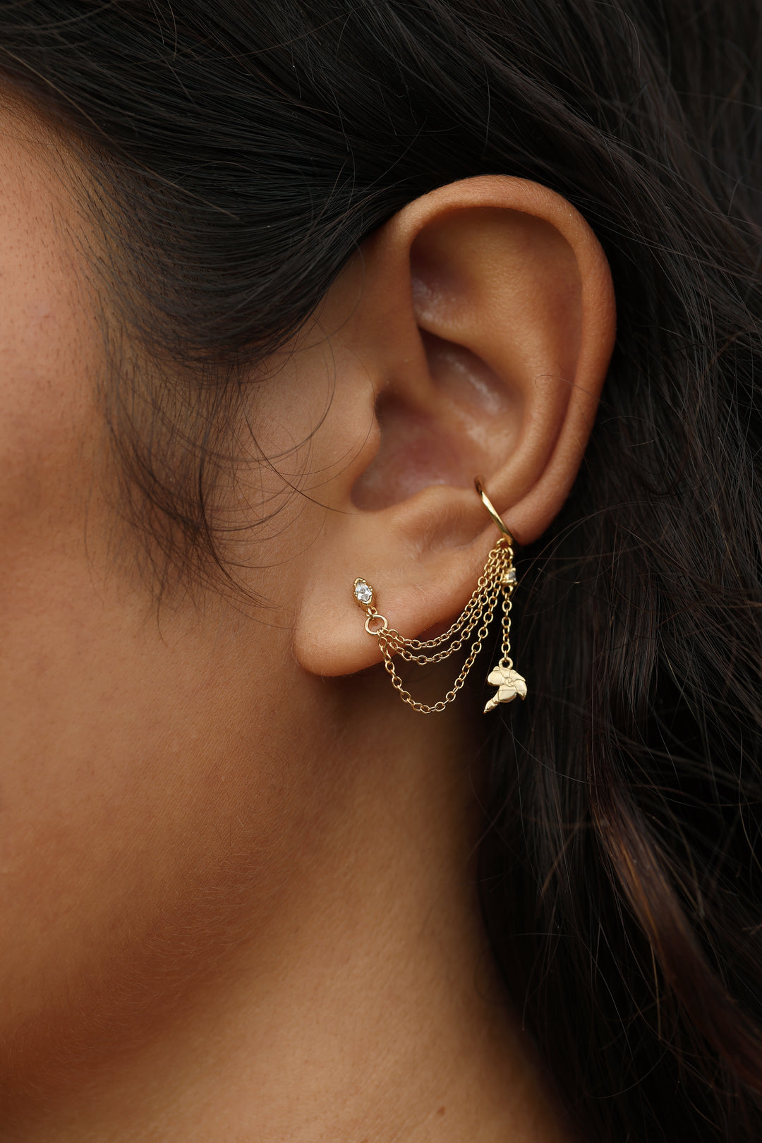Puakenikeni Stud + Cuff