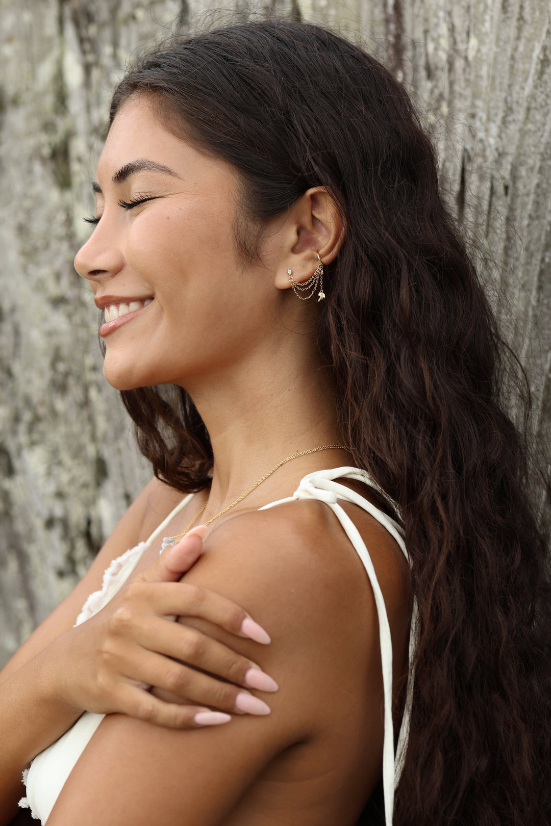 Puakenikeni Stud + Cuff