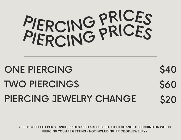 Piercing Party - Appointment Booking