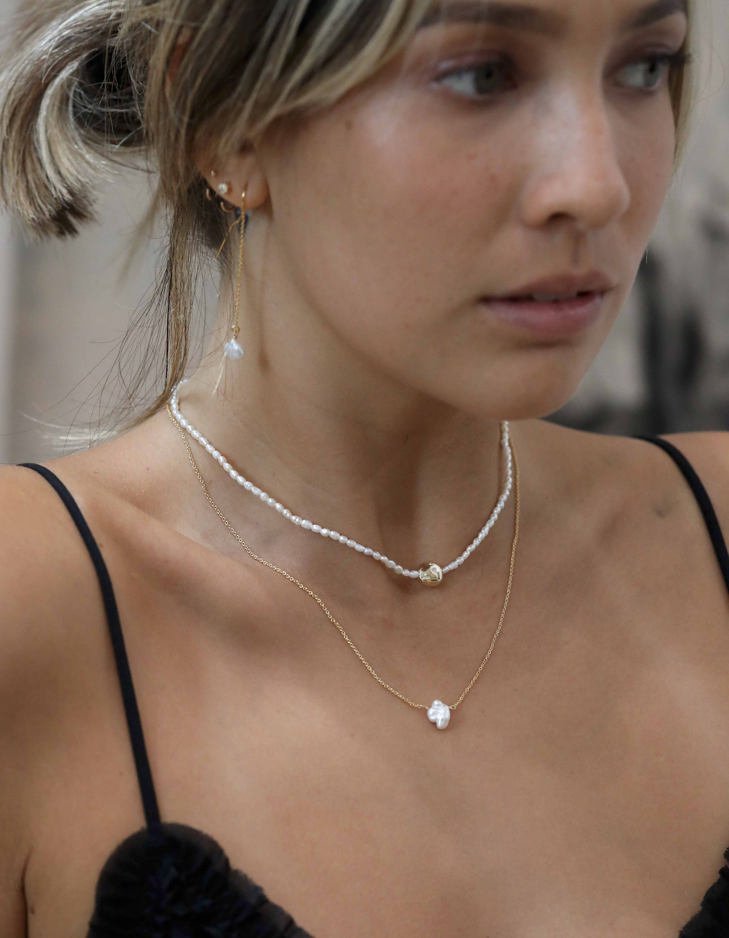 Mimi Pearl Necklace
