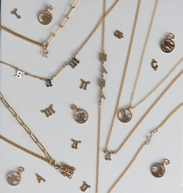 Custom Old English Necklace (Version II)
