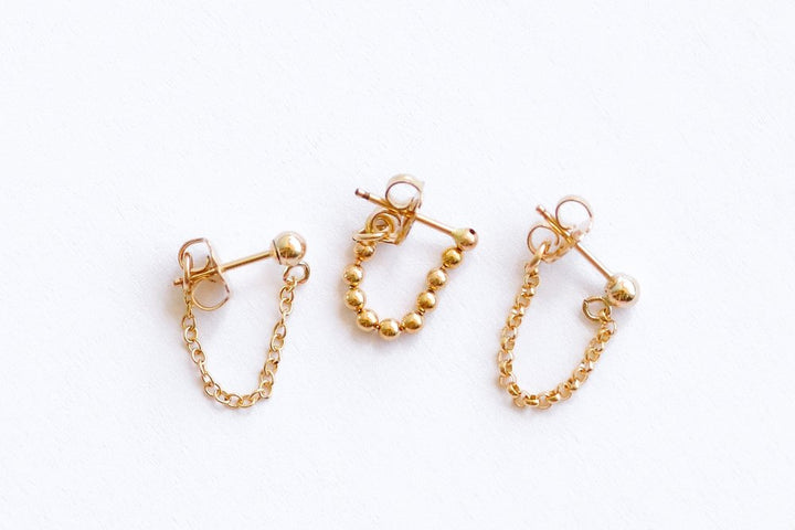 Petite Chain Earrings