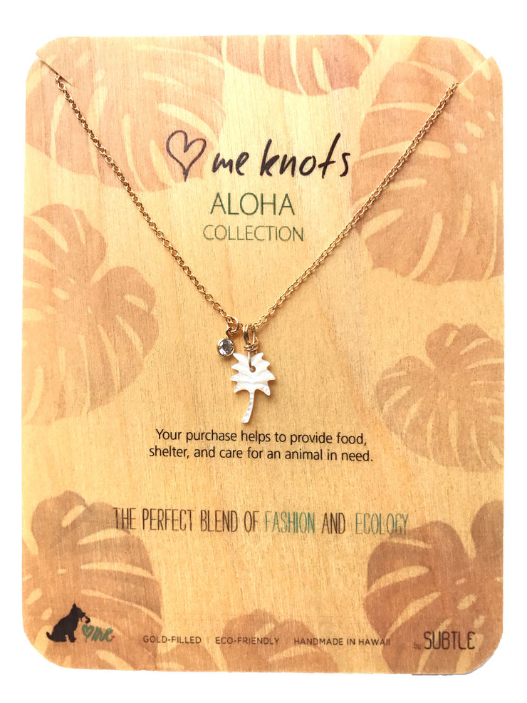 Mother of Pearl "Palm Tree" (Aloha Collection)