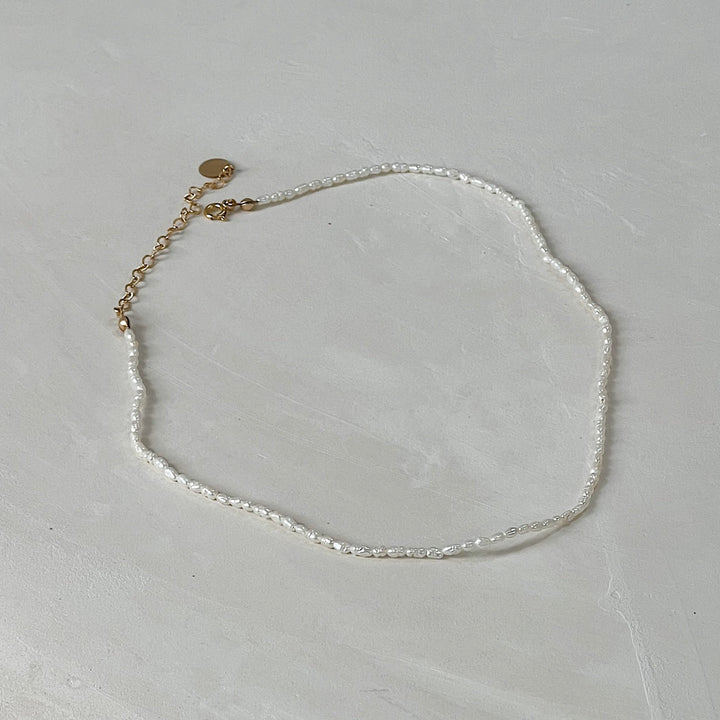 Cora Mini Pearl Necklace